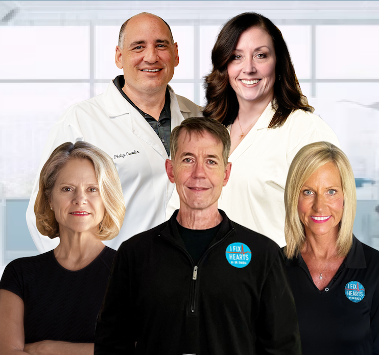 Dr. Philip Ovadia and the I Fix Hearts metabolic care team